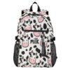 ALAZA Cow Spotted Milk Pattern Backpack Travel Laptop Backpack Purse for Women Men Teens Girls School Bag College Bookbag Water Resistant Casual Daypack