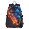 ALAZA Fire Blue Dragon Backpack Travel Laptop Backpack Purse for Women Men Teens Girls School Bag College Bookbag Water Resistant Casual Daypack