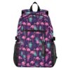 ALAZA Flamingo Monstera Backpack Travel Laptop Backpack Purse for Women Men Teens Girls School Bag College Bookbag Water Resistant Casual Daypack