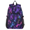 ALAZA Lobster Colorful Pattern Backpack Travel Laptop Backpack Purse for Women Men Teens Girls School Bag College Bookbag Water Resistant Casual Daypack