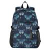 ALAZA Moon Butterfly Backpack Travel Laptop Backpack Purse for Women Men Teens Girls School Bag College Bookbag Water Resistant Casual Daypack