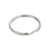 Alfa 11041 20 mm Nickel Plated Steel Keychain