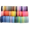 ALFYRCFT Washi Tape Rainbow 60 Roll Set 8mm by 4m for Journals & Calendars