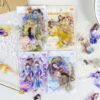 Alideco 120pcs Scrapbook Stickers lit. Drunken Ink and Misty rain Scrapbooking Junk Journal Crafts Embelishment Decoration Diary Stickers (fenfangyouya)
