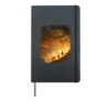 Alien Ancient Cave Art Symbols Extraterrestrial Hardcover Journal, Black