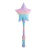 ALIESTFDNO 3D Printed Credit Card Wand, Tap to Play Fairy Wand with Contactless Card Slot for Checkout Fun and Shopping Adventure (Color)