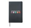 All Feelings Are Okay Mental Health Psychologist Teacher Hardcover Journal, Black