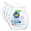 all Unit Dose Laundry Detergent Pacs, Free Clear, Sensitive Skin, 80 Count (Pack of 4)