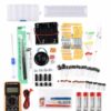 Almencla Electronic Circuit Training Kit with 555 Timer IC for Projects and Fundamentals with Essential Components Suitable for Students and Hobbyist Builders, Style to 2