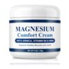 Alovyris Magnesium Cream with MSM, Arnica & Vitamin B6, Soothing Topical Cream For Feet, Legs & Back, Lightweight Fast-Absorbing Lotion for Daily Care (4 Fl Oz)