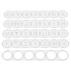 Alphabet Cutting Die for Scrapbooking Albums, Reusable Carbon Steel