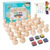 Alphabet Letter Stamps for Educational Toys Kids Spelling Interactive