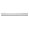 Alumicolor - 1112-1 Aluminum Desk Ruler, 12IN, Silver