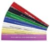 Alumicolor 12Inch AllAlumimun Office Ruler, Pink, for Custom Imprinting, Qty 100 Pieces