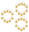 Aluminium Metal Number Tags Rings