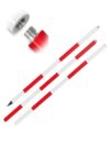 Aluminium Survey Pole Segmented Ranging Rod for Land Surveying