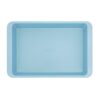 Aluminized Steel Non‑Stick 9x13 Inch Baking Sheet Cake Pan, Mineral Water Blue Oven‑Safe Rectangular Baking Dish for Cakes, Brownies, Roasting