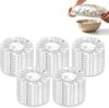 Aluminum Foil Covers for Food, Reusable Elastic Heat-Resistant Food Insulation Cover for Picnic and Outdoor Dining, Durable Foil Heat Retaining Covers for Meal Prep Bowls, Vegetables, Leftovers (60)