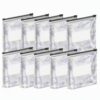 Aluminum Foil Storage Bags, Resealable Zipper Pouches for Freezer Meals