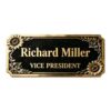 Aluminum Vintage Metal Address Plaque Personalized Custom House Number Name Sign Outdoor Plaques for Front Door Mailbox Yard Street Home