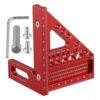 Aluminum Woodworking Square Protractor Metric Multi-Angle