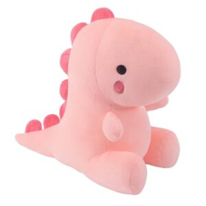 Alwoligag 10.8 Inch Cute Pink Dinosaur Plush Toy - Soft Stuffed Animal Gift