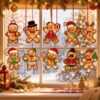 AmazingSpark 30 Pcs Christmas Craft Kit Bulk, Gingerbread Man