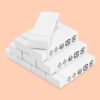 Amazon Basics Block White Eraser, 10 Count (Pack of 1)