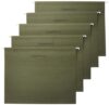 Amazon Basics Hanging File Folders with Adjustable Tabs, Sturdy Expandable Document Organizer, Letter Size 8.5x11 inch, Green, 25-Pack