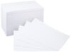 Amazon Basics Ruled Lined Index Cards for Notes, Studying, Flash Cards, White, 4" x 6", 500 Count (5 Packs of 100)