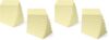 Amazon Basics Square Sticky Notes, Self-Stick Pads, 3 x 3 inches, Yellow, 36-Pack, 100 Sheets per Pad
