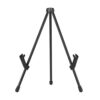 Amazon Basics Tabletop Instant Easel, Black Steel, Portable Tripod for Paintings, Signs, Posters, Adjustable Display