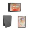 Amazon Fire HD 10 Convenience Bundle with Case and Screen Protector (4GB RAM, 32GB, Black)