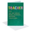 American Greetings Teacher Appreciation Thank You Card for Teacher (Tireless Hero)
