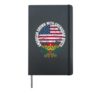 American Grown Grenadian Roots,Family heritage USA Grenada Hardcover Journal, Black