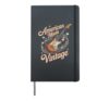 American Made Vintage Rock Electric Guitar Hardcover Journal, Black