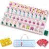 American Mahjong Set, Pink Country Club Decor, Travel Kit