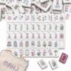 American Mahjong Tiles, 160 Pcs Travel Mah Jongg, Bag & Dice