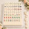 American Mahjong Tiles Set 166, Ivory White Single-Layer Acrylic, 1.34"