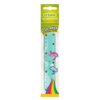 Amex Flexi Cricco Ruler - Coloured Transparent Measuring Ruler Geometry Maths - Bendable Flexible Elastic - Colourful Ruler for Children School Home - Scale 15 cm