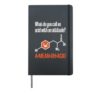 Amino Acid - Funny Chemistry Humor Science Teacher Pun Hardcover Journal, Black