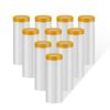 Amoyttn 10 Rolls 5 x 65 Ft Pre-Taped Masking Film