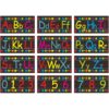 AMUSLESUR Removable Alphabet and Numbers Wall Decal Set for Room