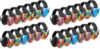 Amylove 12 Pcs Kids Noise Cancelling Headphones Ear Muffs Colorful Style (Pack of 2)