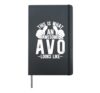 An Awesome Avô Grandpa Avô Grandfather Hardcover Journal, Black