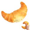 Anboor 6" Slow Rising Fu NIU Croissant Stress Relief Fiidget Toy for Kids Adults Cute Sensory Birthday Gifts for Autism