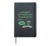 Ancient Astronaut Theorists Say Yes Alien UFO Outer Space Hardcover Journal, Black