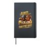 And... They're Off! Horse Racing Hardcover Journal, Black