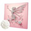 Angel Girl DIY Pearl Dot Painting for Adults Home Wall Decor 30x30cm with