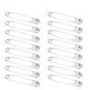ANGGREK 250PC Safety Pins, Plated Steel Sewing Pins